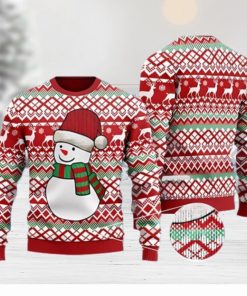 Cute Snowman Ugly Christmas Sweater Nice Gift For Everyone