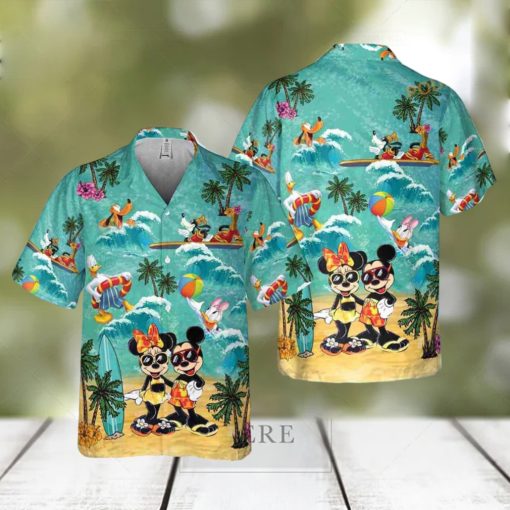 DISNEY MICKEY MOUSE HAWAII SHIRT