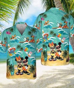 DISNEY MICKEY MOUSE HAWAII SHIRT