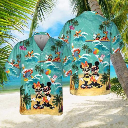 DISNEY MICKEY MOUSE HAWAII SHIRT