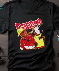 Daaamn Friday The 13th characters shirt