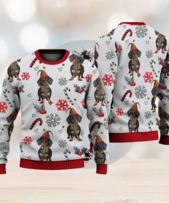 Dachshund Christmas Pattern Sweater Trending For Men And Women Gift Holidays