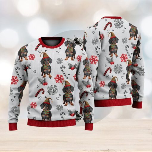 Dachshund Christmas Pattern Sweater Trending For Men And Women Gift Holidays