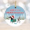 Detroit Lions Baby Yoda NFL Christmas Tree Decorations Ornament