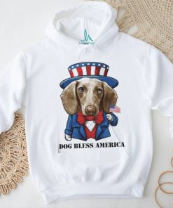Dachshund Dog Bless America T Shirt
