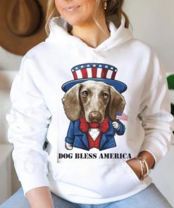 Dachshund Dog Bless America T Shirt