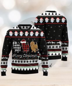 Dachshund Merry Christmas Ugly 3D Sweater Gift For Men And Women