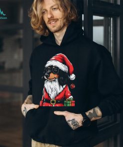 Dachshund Santa Xmas Hooded Sweatshirt