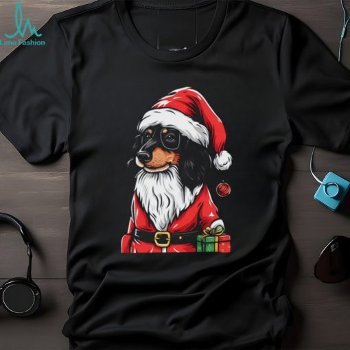 Dachshund Santa Xmas Hooded Sweatshirt