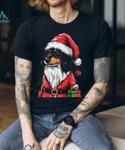 Dachshund Santa Xmas Hooded Sweatshirt