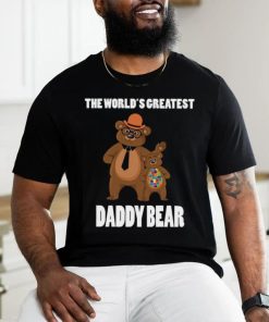 Daddy Bear Bear Autism T Shirt
