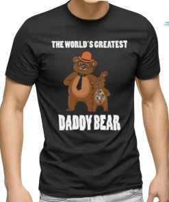 Daddy Bear Bear Autism T Shirt