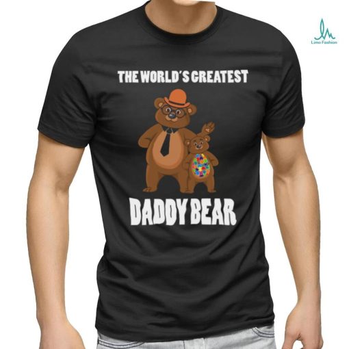 Daddy Bear Bear Autism T Shirt