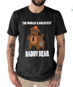 Daddy Bear Bear Autism T Shirt