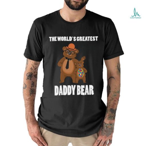 Daddy Bear Bear Autism T Shirt