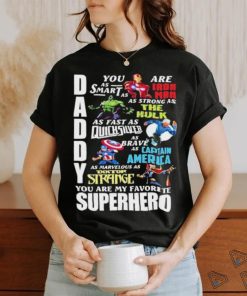 Daddy Superhero Shirt