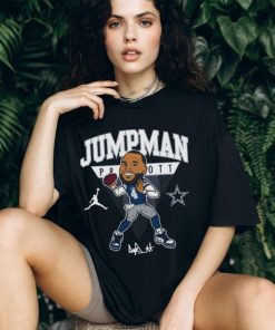 Dak Prescott Dallas Cowboys Jordan Brand Head Graphic T shirt