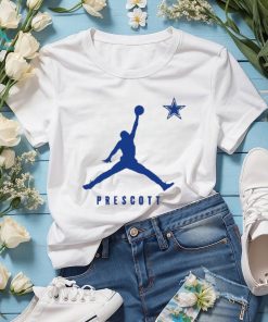 Dak Prescott Dallas Cowboys Jordan Brand Youth Lockup Graphic T-Shirt -  Heather Gray