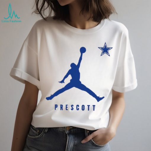 Dak Prescott Dallas Cowboys Jordan Brand Youth Lockup Graphic T Shirt