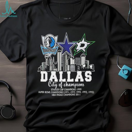 Dallas City Of Champions NBA Final Champions T Shirt