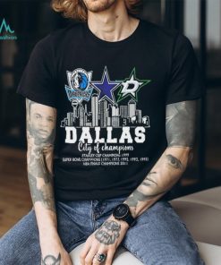 Dallas City Of Champions NBA Final Champions T Shirt