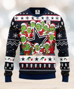 Dallas Cowboys 12 Grinch Xmas Day Xmas Ugly Christmas Sweater Best Christmas Gift Ideas