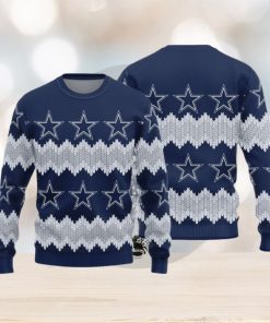 Dallas Cowboys Christmas Pattern Knitted Sweater