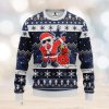 Detroit Lions Santa Claus Snowman Christmas Ugly Sweater Sport Christmas Gift Ideas