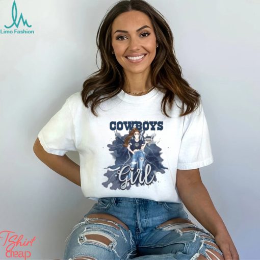 Dallas Cowboys Girl Unisex T Shirt