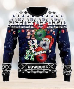 Dallas Cowboys Ho Ho Ho Ugly Christmas Sweater Unique Gift For Men And Women