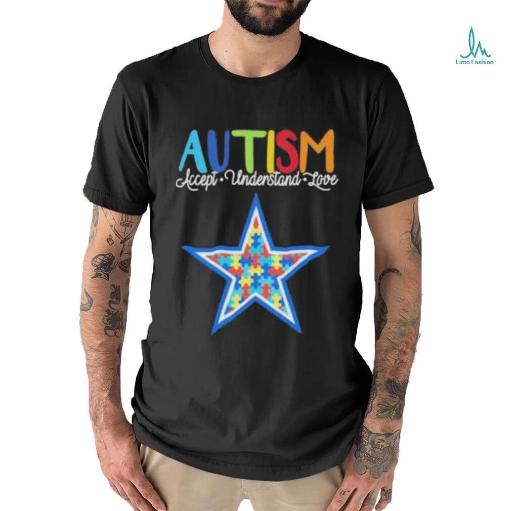 Dallas Cowboys NFL Special Autism Awareness Design Hoodie T Shirt