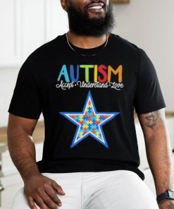 Dallas Cowboys NFL Autism Awareness Accept Understand Love Shirt