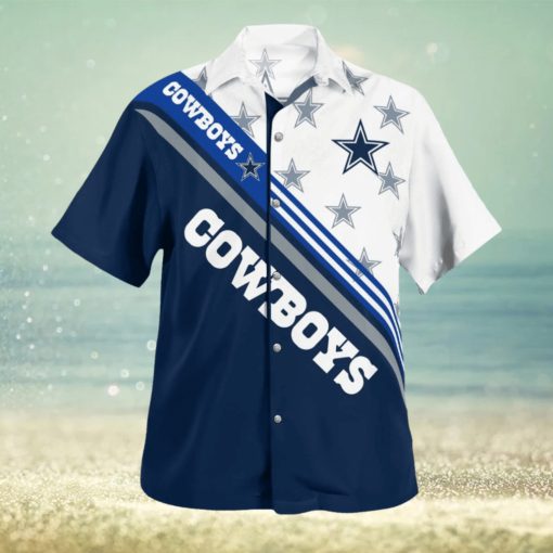 Dallas Cowboys Standard Paradise Vacation 3D Hawaiian Shirt Best For Fans Beach Gift For Men And Women