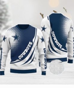 Dallas Cowboys Ugly Christmas Sweater All Over Print Ugly Nice Gift For Everyone