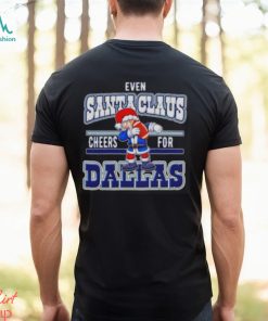 Dallas Cowboys even Santa Claus cheers for NFL Christmas shirt