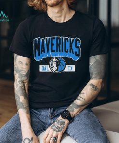 Dallas Mavericks Fanatics Branded Heather Royal Front Court Press Snow Wash Shirt