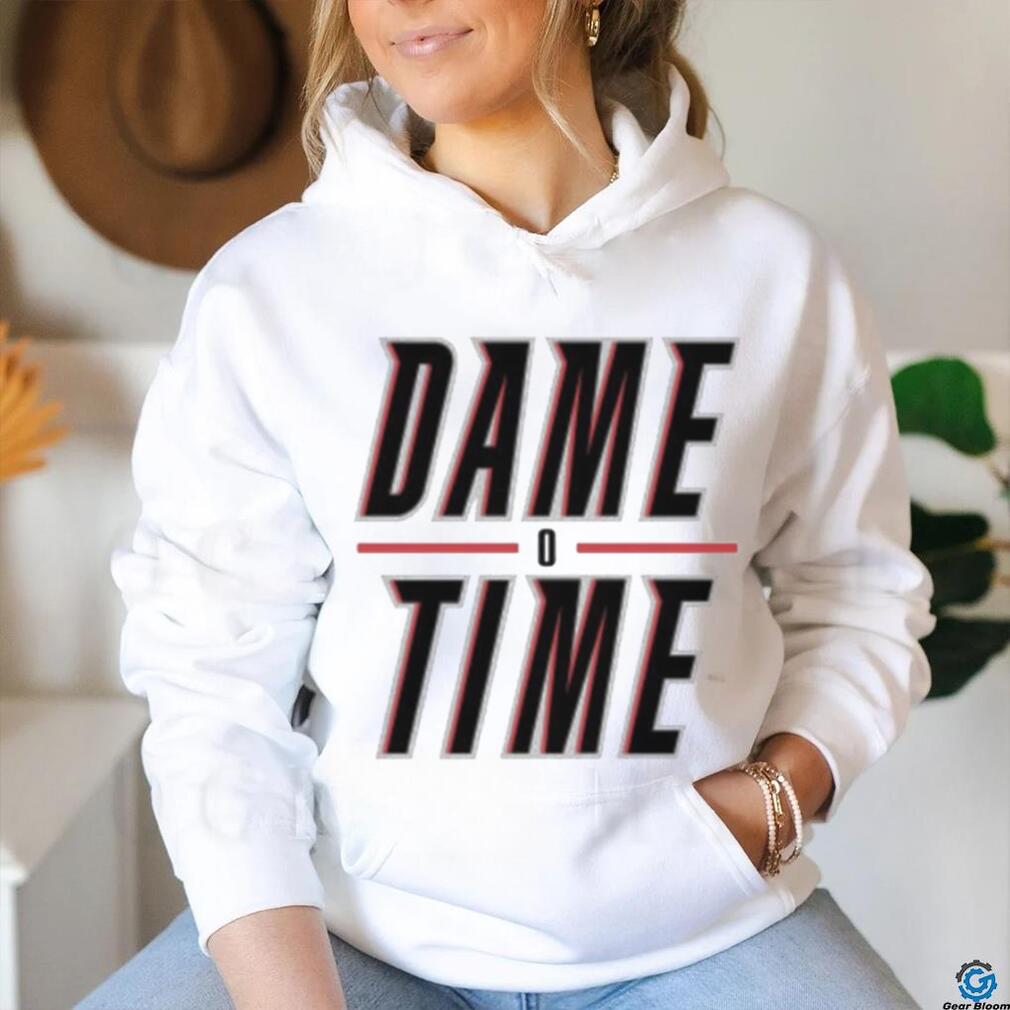 Damian Lillard Face Dame Time Kids Shirt Damian Lillard Face Dame Time Kids Shirt