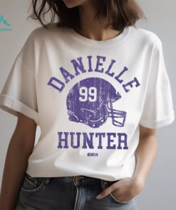 Danielle Hunter Minnesota Helmet Font Shirt