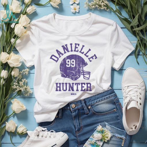 Danielle Hunter Minnesota Helmet Font Shirt