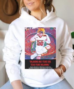 Danny Stutsman 28 Sooners Oklahoma Only Fears God Texas Fears Oklahoma shirt