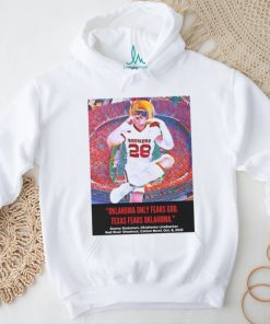 Danny Stutsman 28 Sooners Oklahoma Only Fears God Texas Fears Oklahoma shirt