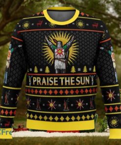 Dark Souls Praise The Sun Ugly Christmas Sweaters 3D Super Hot