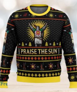 Dark Souls Praise The Sun Ugly Christmas Sweaters 3D Super Hot