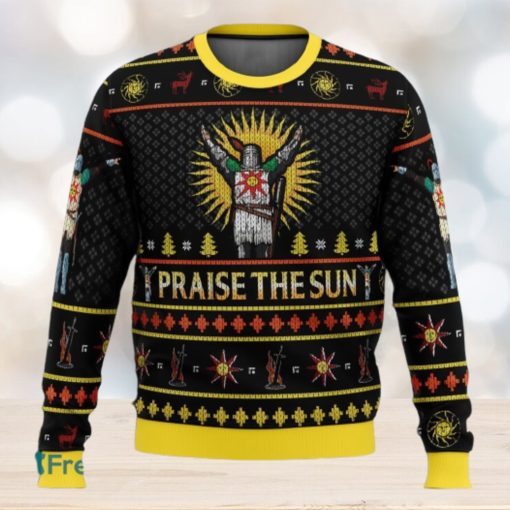 Dark Souls Praise The Sun Ugly Christmas Sweaters 3D Super Hot