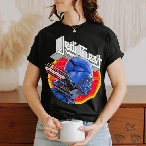 Darth Vader and Judas Priest Galactic Hellion logo shirt