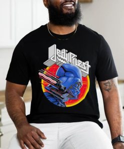 Darth Vader and Judas Priest Galactic Hellion logo shirt