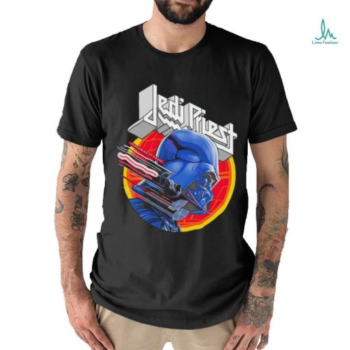 Darth Vader and Judas Priest Galactic Hellion logo shirt