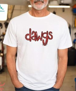 Dawgs faux sequin embroidery Shirt