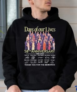 Days Of Our Lives 58th Anniversary 1965 – 2023 Thank You For The Memories T Shirt