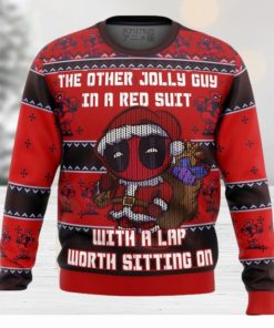 Deadpool Jolly Red Guy Ugly Sweater Christmas Style Gift For Men And Women